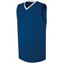 Russell Athletic Youth Transition Jersey (332371-C), Color 'Navy/White'